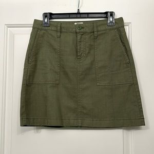Jcrew cargo skirt